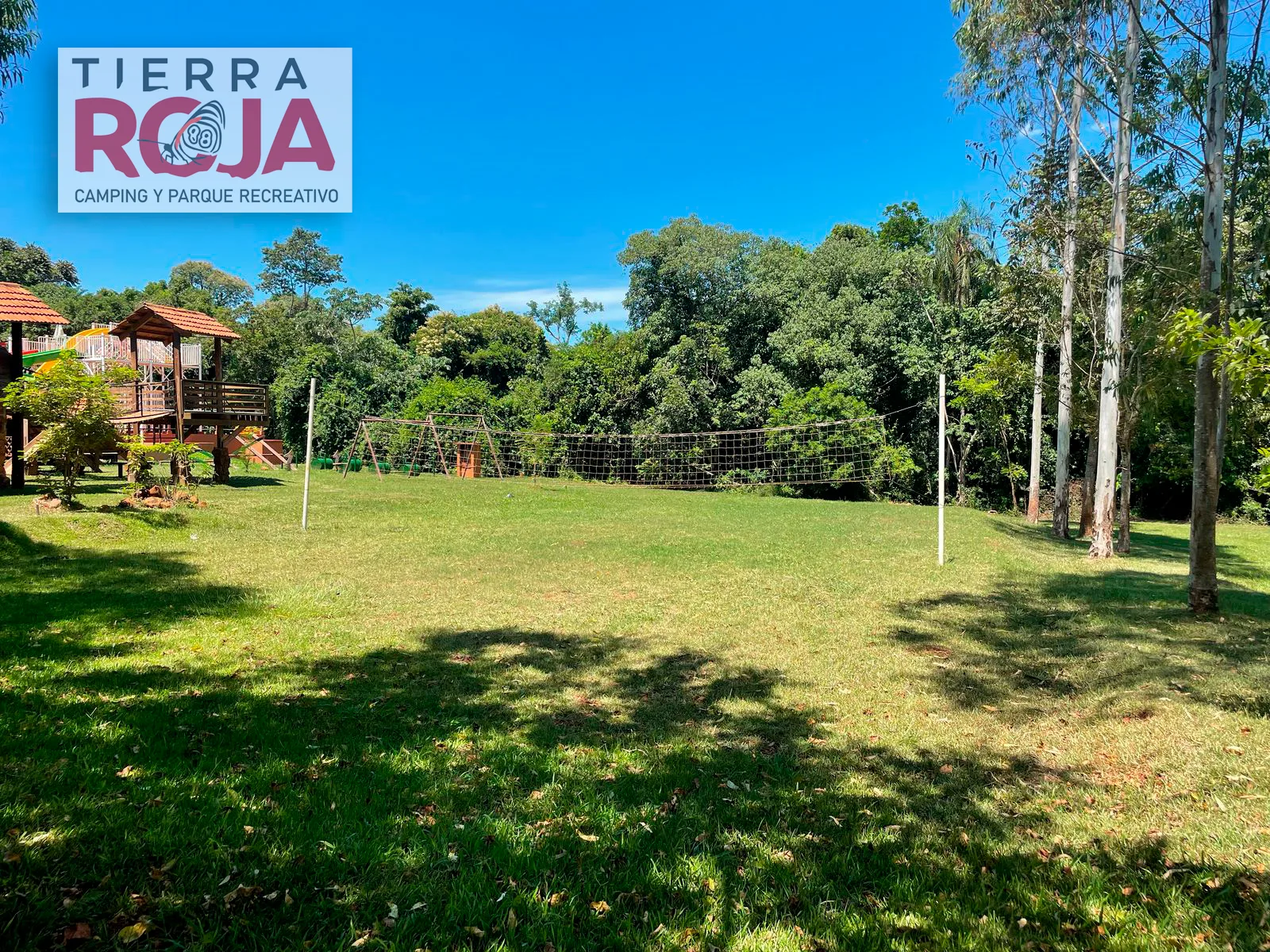 Cancha de vóley para jugar en grupo